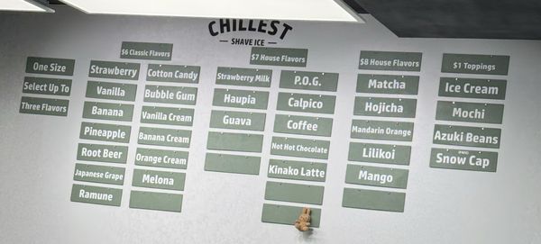 Chillest Shave Ice by null