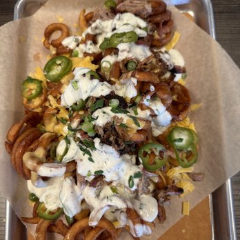 Meat Mitch Barbecue - Cheesy Hog Fries - Barbeque Near Me - Leawood, Kansas