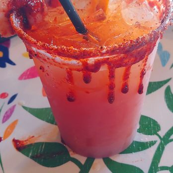 Hacienda Mexican Grill - Michelada $$ but dam good! - Mexican Near Me - Salinas, California