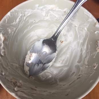 Dime Store - Can't believe I didn't take a before picture! this was yogurt with granola, blueberries, strawberries, plain yogurt - Breakfast & Brunch Near Me - Detroit, Michigan