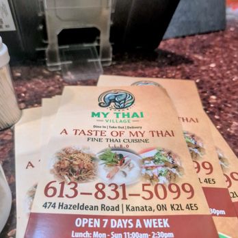 My Thai Village - On line ordering isn't working Jun 2026 - Thai Near Me - Ottawa, Ontario