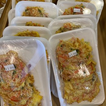 K-Deli - Seafood pancake. Not the best you've ever had, but convenient and tasty. - Korean Near Me - Tampa, Florida