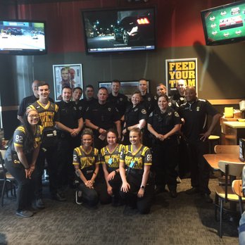 Buffalo Wild Wings - The group of officers that VOLUNTEERED their OWN time to raise money for Special Olympics Kentucky - American Near Me - Lexington, Kentucky Buffalo Wild Wings - The group of officers that VOLUNTEERED their OWN time to raise money for Special Olympics Kentucky - American Near Me - Lexington, Kentucky