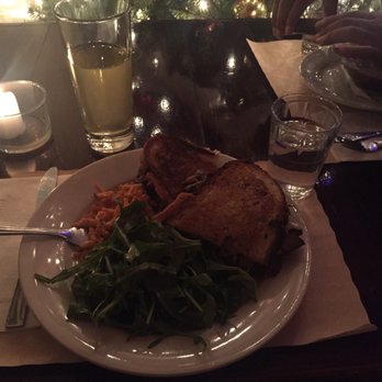 Julia's - Cheese steak with ginger cider - New American Near Me - Ridgewood, New York
