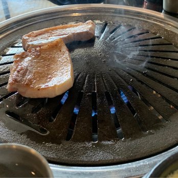 Gogiville - That's the amount of pork belly you get. - Barbeque Near Me - Centreville, Virginia