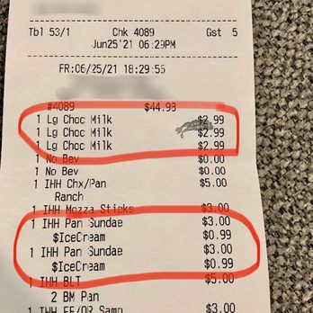 IHOP - Where our server padded our bill...twice - Breakfast & Brunch Near Me - Queen Creek, Arizona