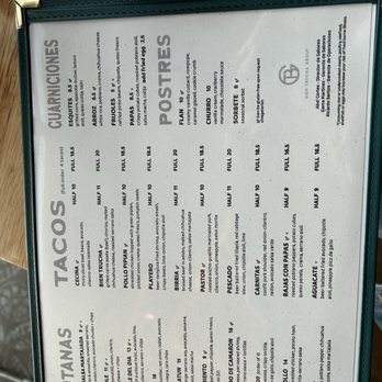 Quiubo - Menu Feb 2026 - Mexican Near Me - Naperville, Illinois