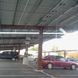 Chandler Senior Center - Covered parking and energy gathering.