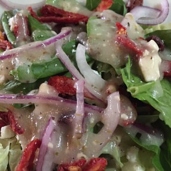 Portabellas - This salad would bring me back! One of the best Greek salads I've ever had! Unique and oh so flavorful. - Italian Near Me - Foley, Alabama Portabellas - This salad would bring me back! One of the best Greek salads I've ever had! Unique and oh so flavorful. - Italian Near Me - Foley, Alabama