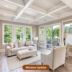 Evergreen Home Pro - A window update completed to improve efficiency and refresh the home's look.