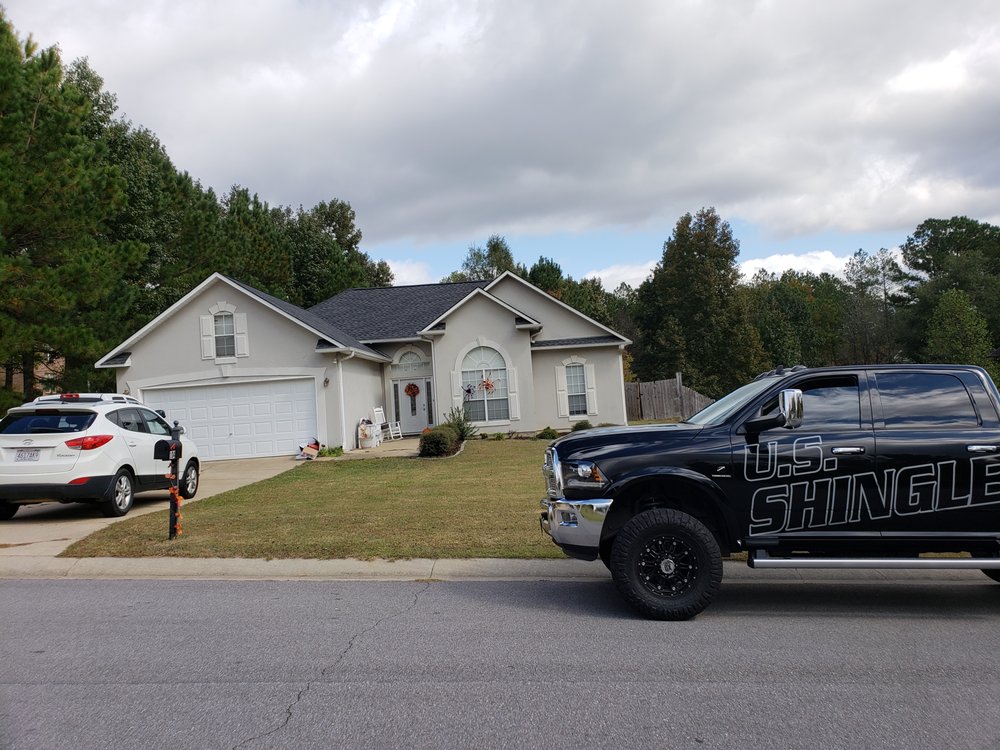 Slide of U.S. Shingle Roofing
