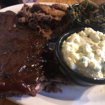 Barbecue And Bourbon - 2 Meat Platter - Barbeque Near Me - Speedway, Indiana