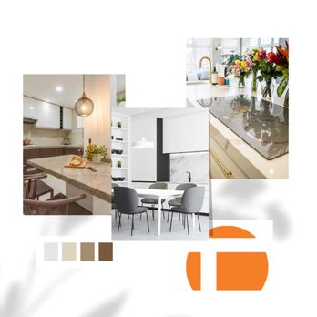 Countertops and More - Modern kitchen design collage featuring clean lines, natural tones, and elegant countertops. - Countertop Installation Near Me - Naples, Florida Countertops and More - Modern kitchen design collage featuring clean lines, natural tones, and elegant countertops. - Countertop Installation Near Me - Naples, Florida