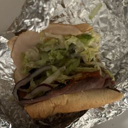 Barely any meat sub.. Barely any meat sub..