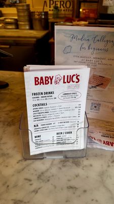 Menu photo 3 Baby Luc’s Brooklyn, NY Menu photo 3 Baby Luc’s Brooklyn, NY