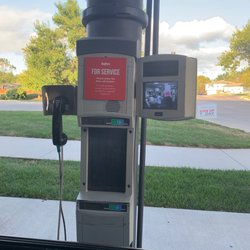 The ordering station for the drive thru. Cumbersome.