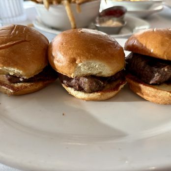 The Boathouse - FILET MIGNON SLIDERS* (3) - Seafood Near Me - Lake Buena Vista, Florida The Boathouse - FILET MIGNON SLIDERS* (3) - Seafood Near Me - Lake Buena Vista, Florida