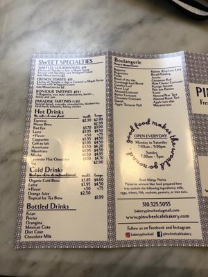 Menu photo 8 Pinwheel Cafe Bakery Torrance, CA Menu photo 8 Pinwheel Cafe Bakery Torrance, CA