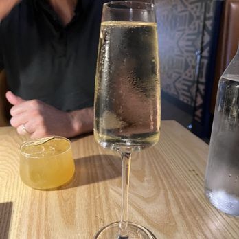 Yunta Nikkei - Very generous Prosecco serving! - Peruvian Near Me - Charlotte, North Carolina Yunta Nikkei - Very generous Prosecco serving! - Peruvian Near Me - Charlotte, North Carolina