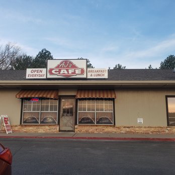 AJ's Cafe - The cafe sits in the back of the parking lot. - Cafes Near Me - Omaha, Nebraska