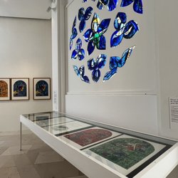Musée National Marc Chagall - The Rose Window and Twelve Tribes of Israel Lithograph. The original stained glass windows are at Hadassah Hospital in Jerusalem