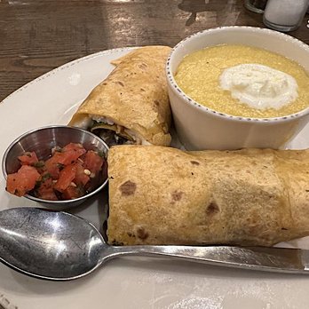 First Watch - Power wrap with a side of grits. - Cafes Near Me - Lady Lake, Florida