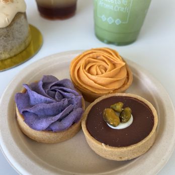 Sweets By Aroma Craft - Ube Tart, Sweet Potato Tart and Dark Tart - Bakeries Near Me - Walnut, California Sweets By Aroma Craft - Ube Tart, Sweet Potato Tart and Dark Tart - Bakeries Near Me - Walnut, California
