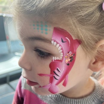 Faery Faces - Shark face painting - kids face painter - Face Painting Near Me Faery Faces - Shark face painting - kids face painter - Face Painting Near Me