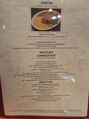 Menu photo 5 La Plazuela Antioch, CA