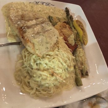 Pasta Bella - Grilled Salmon Angelica - Italian Near Me - Marietta, Georgia