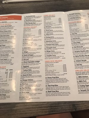 Menu photo 3 Thai Delight Phoenix, AZ