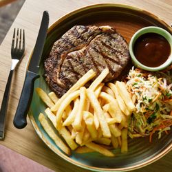 Gosford RSL Club - Premium steak, grilled to perfection. This is just one of the many delicious dishes served daily at Gosford RSL.