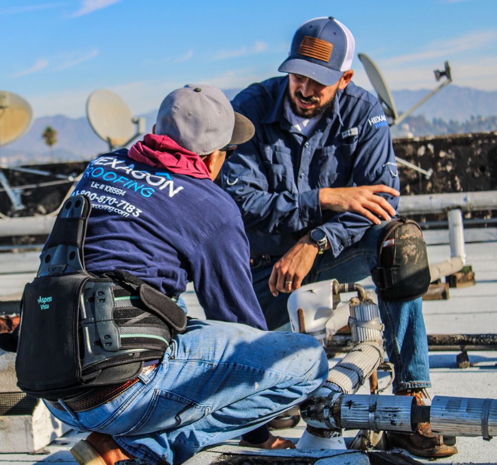 Slide of Hexagon Commercial Roofing