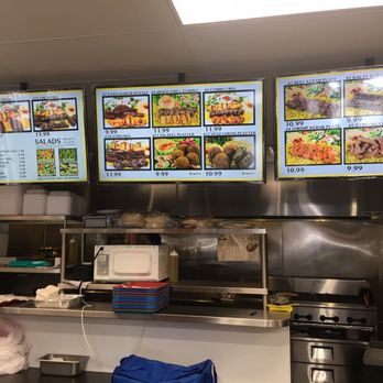 The Green Olive - The menu screens - Mediterranean Near Me - Long Beach, California