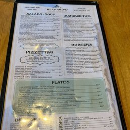 Menu Menu