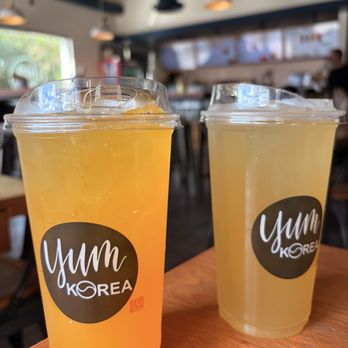 Yum Korea - Mango and Lychee tea - Korean Near Me - Weston, Florida Yum Korea - Mango and Lychee tea - Korean Near Me - Weston, Florida