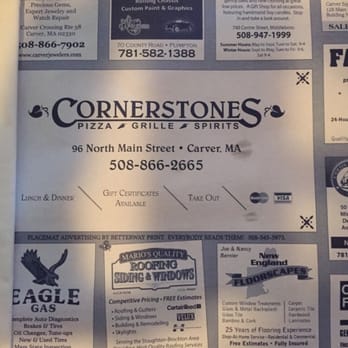 Cornerstones Pub & Grill - Pub atmospher - Pizza Near Me - Carver, Massachusetts Cornerstones Pub & Grill - Pub atmospher - Pizza Near Me - Carver, Massachusetts