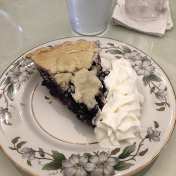 Hidden Oak Cafe - Blueberry pie - Desserts Near Me - Great River, New York Hidden Oak Cafe - Blueberry pie - Desserts Near Me - Great River, New York