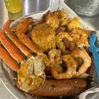 Crab & Catfish - #6 Leg & Tail Platter - Seafood Near Me - Broken Arrow, Oklahoma Crab & Catfish - #6 Leg & Tail Platter - Seafood Near Me - Broken Arrow, Oklahoma