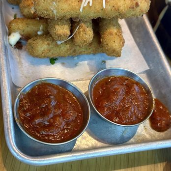 BJ's Restaurant & Brewhouse - Mozzarella Sticks. - Pizza Near Me - Rancho Cucamonga, California