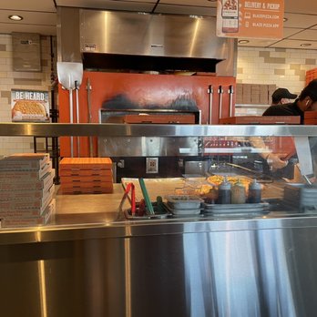 Blaze Pizza - Oven and dressing (preparation) area - Salad Near Me - Charlotte, North Carolina