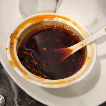 Dim Sum King - Spicy sauce. REALLY Great - Dim Sum Near Me - Daly City, California