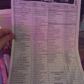 Max's Taphouse - the ones with the ** are 7 bucks from 5-8 it's like a 32 oz pour - American Near Me - Baltimore, Maryland
