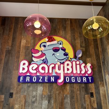 Beary Bliss - the logo of a frozen yogurt shop - Ice Cream & Frozen Yogurt Near Me - Big Bear Lake, California