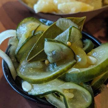 Limestone BBQ and Bourbon - Homemade pickles - Barbeque Near Me - Wilmington, Delaware Limestone BBQ and Bourbon - Homemade pickles - Barbeque Near Me - Wilmington, Delaware