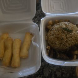 South Main Sushi & Grill - Burnt beef and shrimp were very tiny
