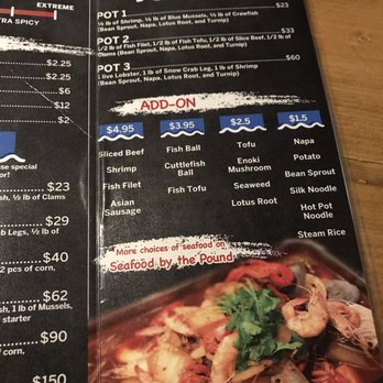 Seafood Shake - Menu - Seafood Near Me - Cleveland, Ohio