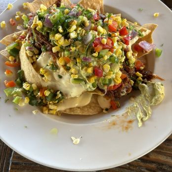 Rustic Table - Nachos with shredded brisket. - Southern Near Me - Pawleys Island, South Carolina
