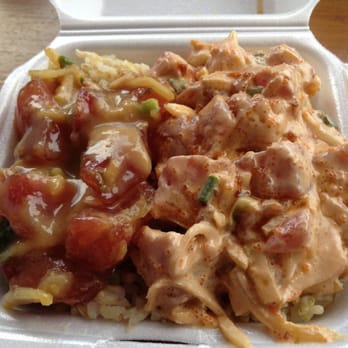 Ono Seafood - Miso and spicy ahi - Seafood Near Me - Honolulu, Hawaii
