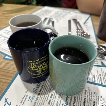 The Coffee Cup - Love the different colors - Diners Near Me - Boulder City, Nevada
